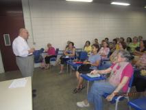 Hoje a turma de Atualidades assistiu a palestra "Motivação"